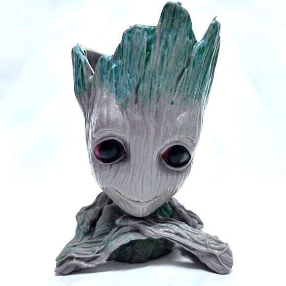 Baby Groot Flower‎ Pot Pen Holder Guardians of the Galaxy, 5.5" Tall - Picture 1 of 1